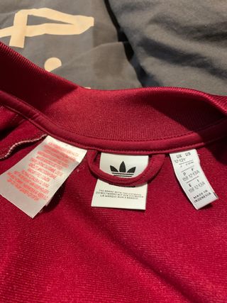 Chaqueta Adidas Roja 15/16 años y 12/13 años