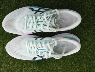 Zapatillas ASICS Magic Speed 4 Turquesa Mujer