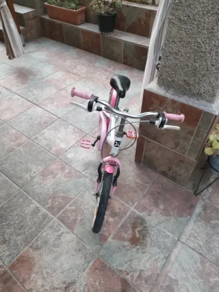 Bicicleta infantil rosa