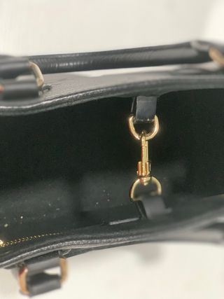 Borsa Louis Vuitton Nera Pelle Trapuntata