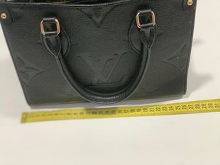 Borsa Louis Vuitton Nera Pelle Trapuntata