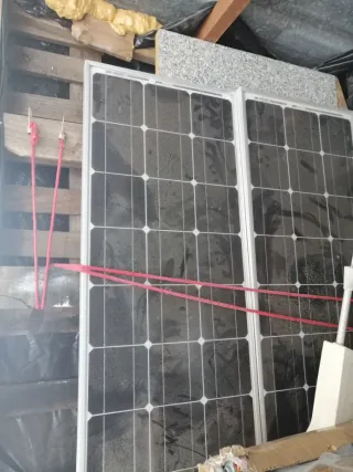 2 Placas Solares 160W Medida Reducida