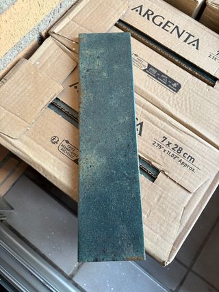 Azulejos Porcelánicos Verde 7x28cm (caja de 30)