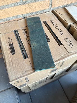 Azulejos Porcelánicos Verde 7x28cm (caja de 30)