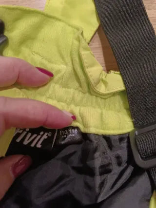 Pantalón de esquí para niño con tirantes