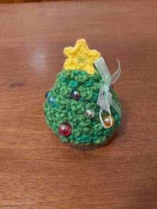 Alberello Natale con Base Legno