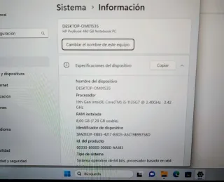 HP ProBook i5 11ª Gen