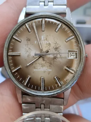 Reloj Festina Marrón y Plateado