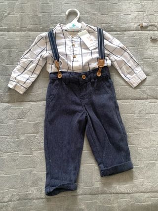 Conjunto deportivo Nike bebé azul