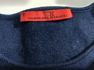 Jersey Carolina Herrera Azul Talla XL