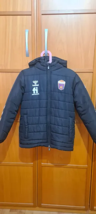 Chaqueta Eldense Niño Hummel Negra  Talla 128