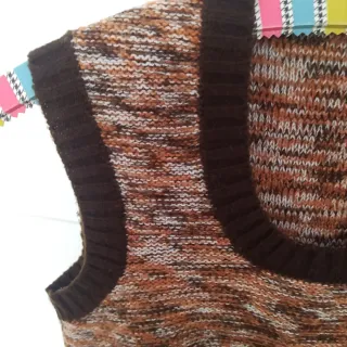 Chaleco de lana vintage años 60