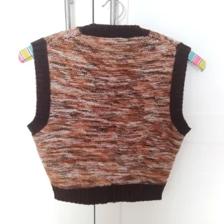 Chaleco de lana vintage años 60