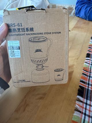 BRS-61 Sistema Cocina Ligera Camping