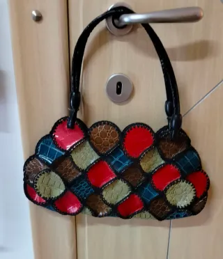 Borsetta pochette patchwork