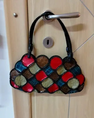 Borsetta pochette patchwork