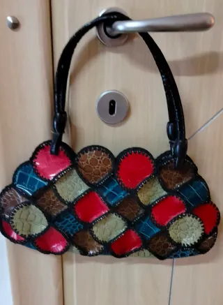 Borsetta pochette patchwork