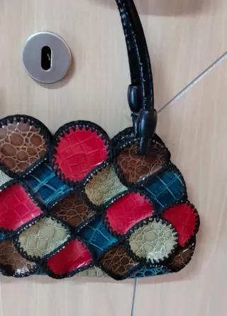 Borsetta pochette patchwork