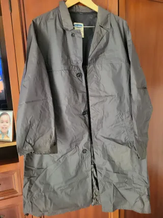 Chubasquero Gabardina Gris