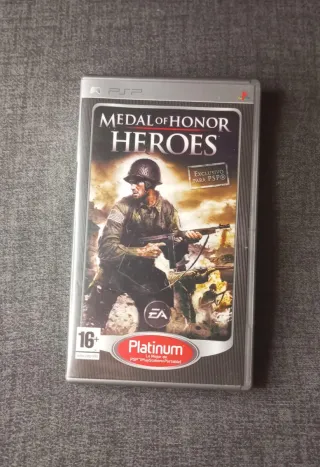 Medal of Honor: Heroes PSP EA Platinum