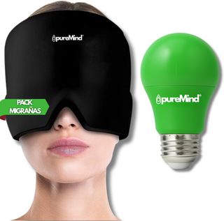 Pack Gorro Migrañas + Bombilla Luz Verde