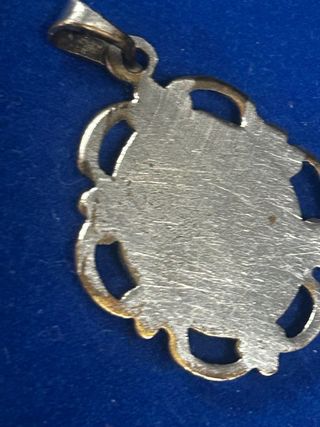 Medalla religiosa antigua