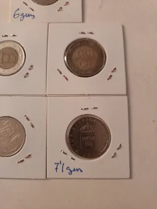 Moneda Marruecos, Hungría, Portugal, Túnez, Suecia
