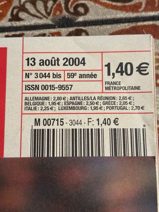 Zidane, addio alla Nazionale 13 agosto 2004