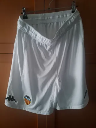 Pantalón Valencia CF Kappa Blanco