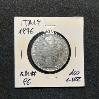 Collectible Coin 100 Lire 1976 KM# 96.1 🇮🇹