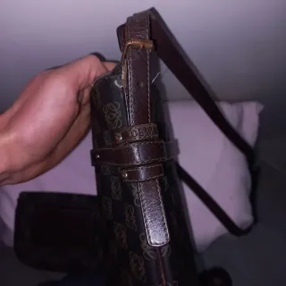 Bolso Loewe Monograma Marrón y Negro