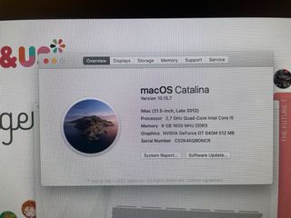 Apple iMac 21.5 2013 Muy Cuidado