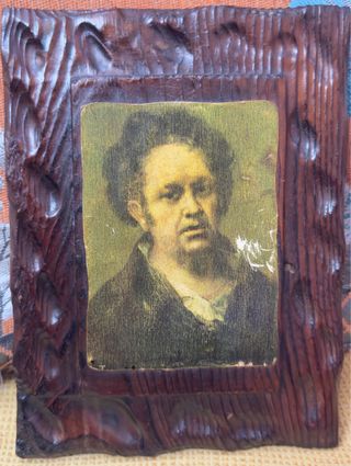 3 Tablillas Madera Cuadros Famosos más de 100 años