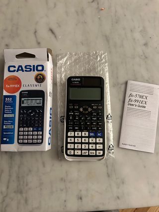 Calculadora Científica Casio fx-991EX Blanca
