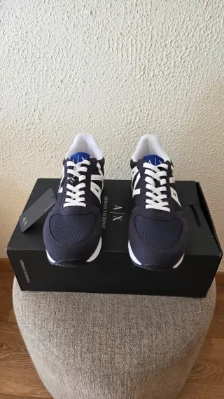 Zapatillas Armani Exchange Azul Marino