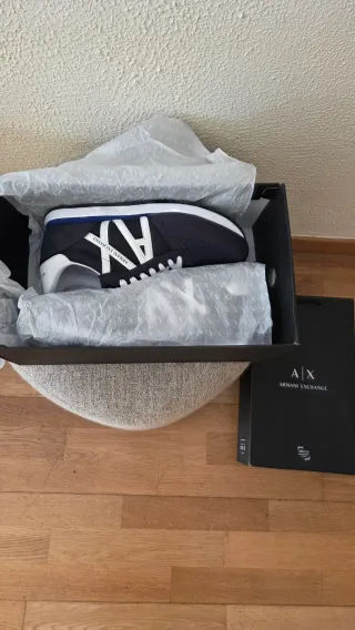 Zapatillas Armani Exchange Azul Marino