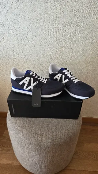 Zapatillas Armani Exchange Azul Marino