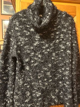 Maglione vintage effetto bouclé