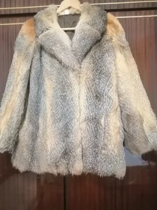 Abrigo/ chaquetone imitación zorro de Virginia