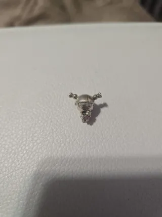 Charm Pandora Niña con Coletas