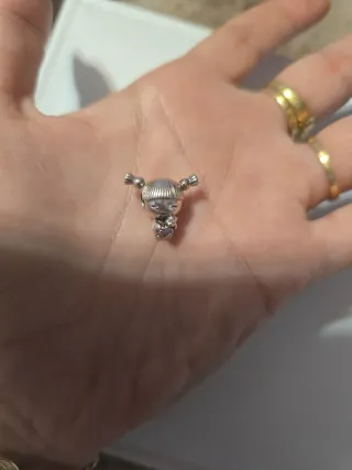 Charm Pandora Niña con Coletas