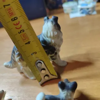 Figure di ceramica cane Collins