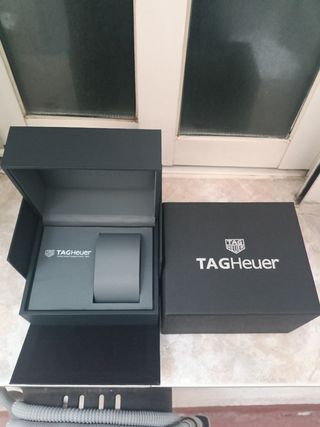 Caja TAG Heuer Quartz Negra Nueva