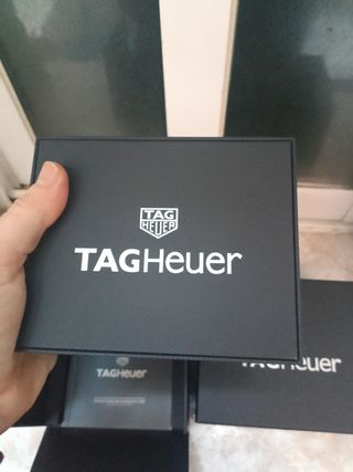Caja TAG Heuer Quartz Negra Nueva