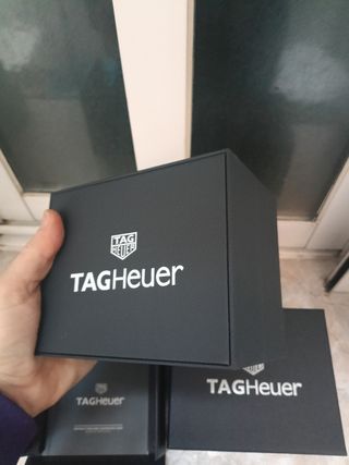 Caja TAG Heuer Quartz Negra Nueva
