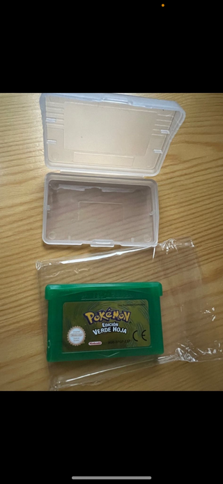 PPokémon Rojo Fuego y Verde Hoja gameboy
