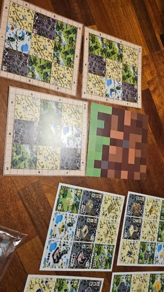 Minecraft Builders & Biomes Gioco da Tavolo