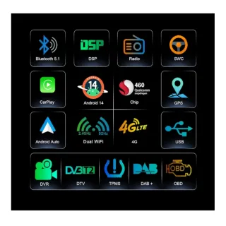 Radio Coche Bluetooth Opel Antara Astra H