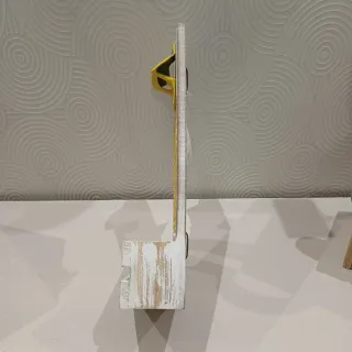 Apribottiglie da parete Vacchetti con etichetta