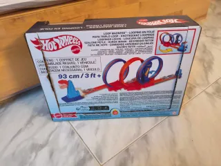 Pista Hot Wheels Doble Loop